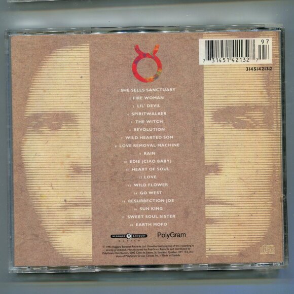 1993 The Cult CD - Picture 2 of 2